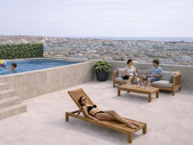 2 soverom Penthouse til salgs i Centro - Muelle Pesquero, Torrevieja med svømmebasseng - € 412 000 (Ref: 9630243)