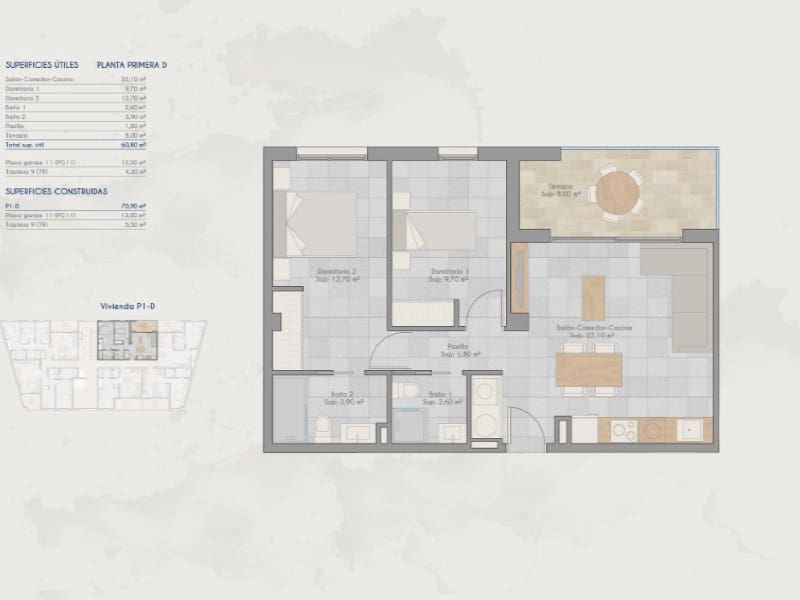 2 sovrum Lägenhet till salu i Los Cuarteros med pool - 225 000 € (Ref: 9666408)
