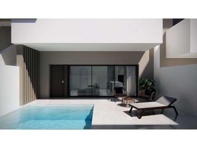 3 sypialnia Bungalow na sprzedaż w Pilar de la Horadada ciudad, Pilar de la Horadada z basenem - 264 900 € (Ref: 9666413)