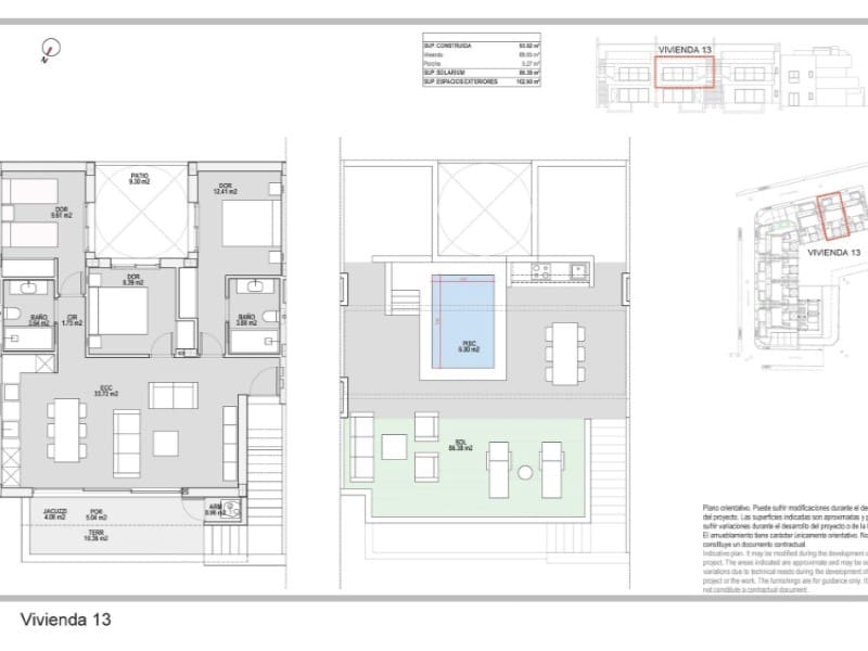 3 makuuhuone Bungalow myytävänä paikassa Pilar de la Horadada - 284 900 € (Ref: 9666415)