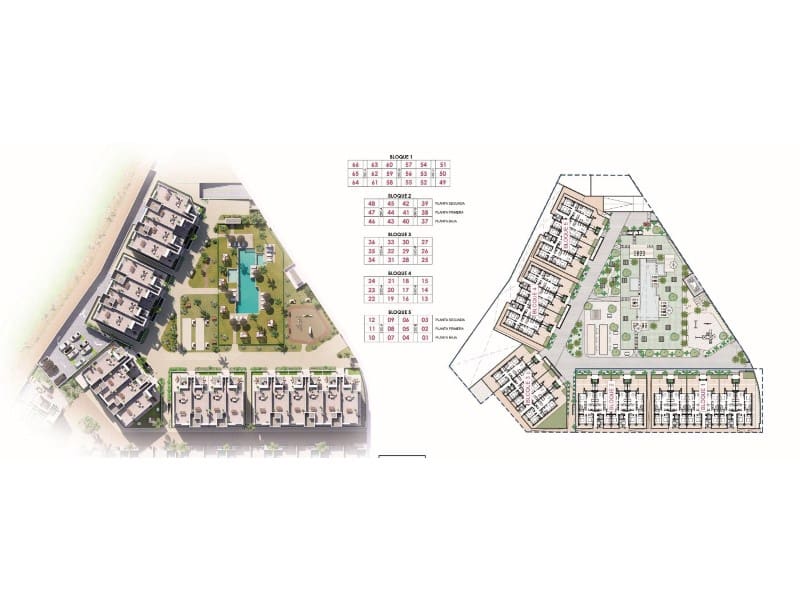 3 soveværelse Penthouse til salg i Los Alcazares med swimmingpool - € 409.000 (Ref: 9670387)