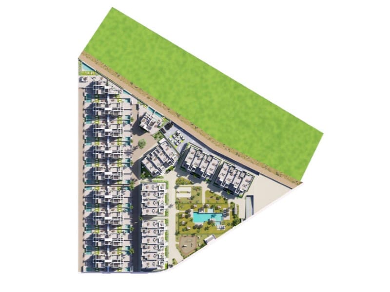 2 soveværelse Penthouse til salg i Los Alcazares med swimmingpool - € 359.000 (Ref: 9670388)