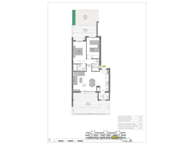 2 Zimmer Bungalow zu verkaufen in Algorfa mit Pool - 299.000 € (Ref: 9670400)