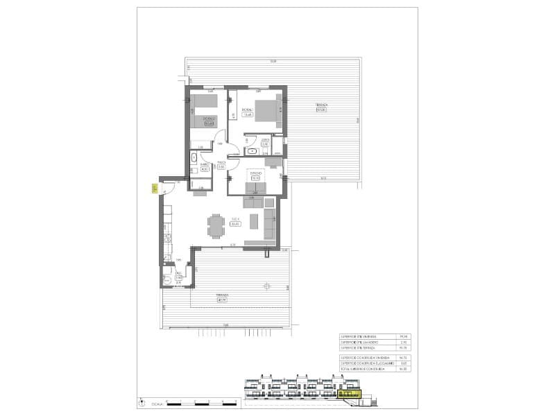 3 Zimmer Bungalow zu verkaufen in Algorfa mit Pool - 349.000 € (Ref: 9670401)