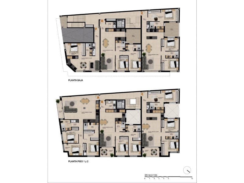 3 chambre Penthouse à vendre à Catral avec piscine - 250 000 € (Ref: 9679759)