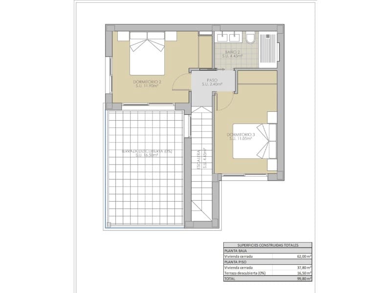 3 bedroom Villa for sale in Jacarilla with pool - € 415,900 (Ref: 9701561)