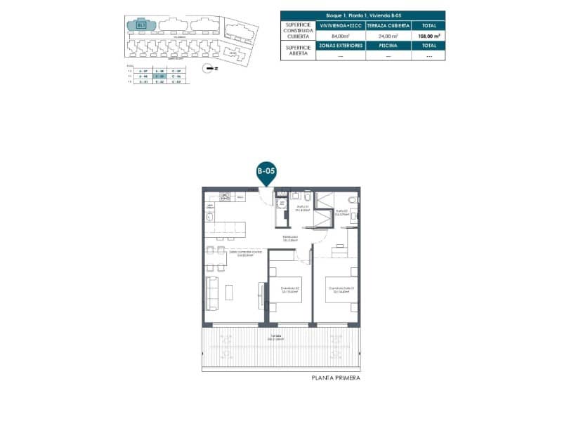 Apartamento de 2 habitaciones en Los Alcázares en venta con piscina - 299.000 € (Ref: 9735500)