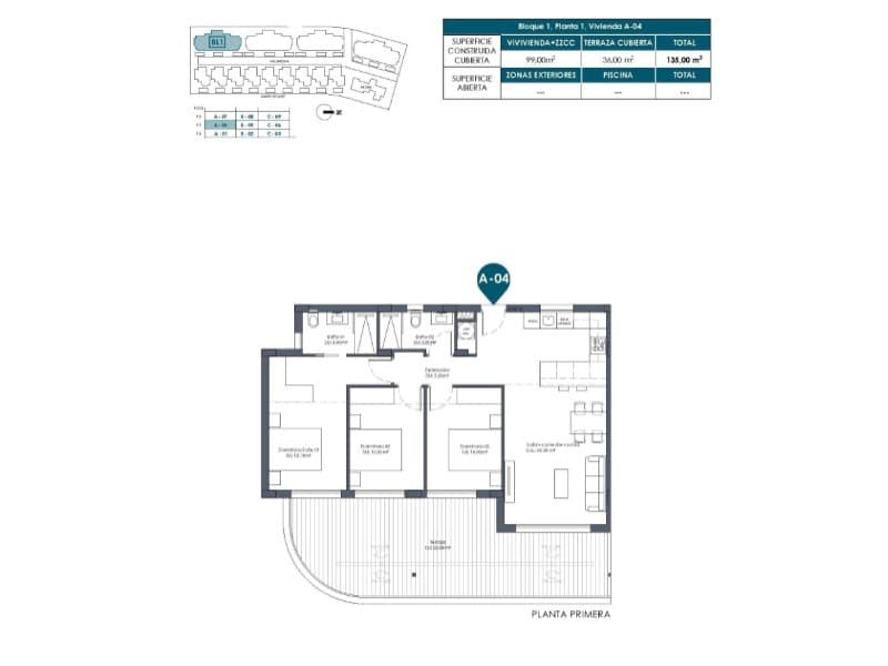 3 bedroom Apartment for sale in Los Alcazares with pool - € 369,000 (Ref: 9735501)
