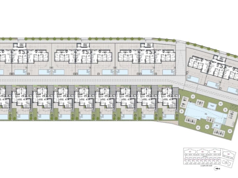 2 soverom Penthouse til salgs i Los Alcazares med svømmebasseng - € 379 000 (Ref: 9735502)