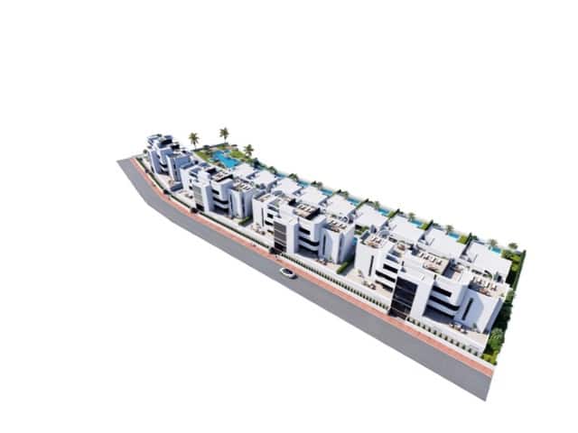 3 makuuhuone Kattohuoneisto myytävänä paikassa Las Lomas de Rame - Bahía Bella, Los Alcázares mukana uima-altaan - 449 000 € (Ref: 9735503)