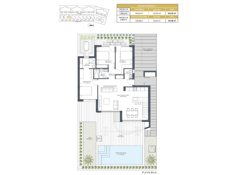 3 soveværelse Villa til salg i Los Alcazares med swimmingpool - € 599.000 (Ref: 9735504)