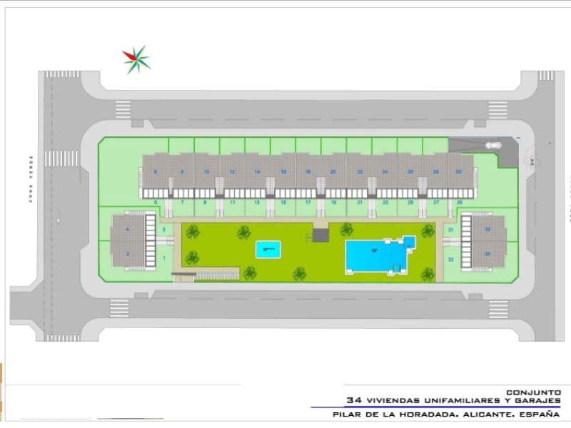 3 bedroom Bungalow for sale in Pilar de la Horadada with pool - € 375,000 (Ref: 9755588)