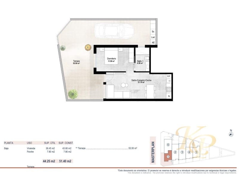 1 bedroom Bungalow for sale in Lo Pagan with pool - € 149,900 (Ref: 9772954)