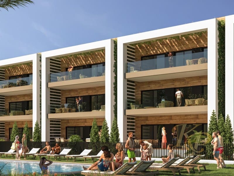 2 sypialnia Apartament na sprzedaż w Los Alcazares z basenem - 260 000 € (Ref: 9772958)