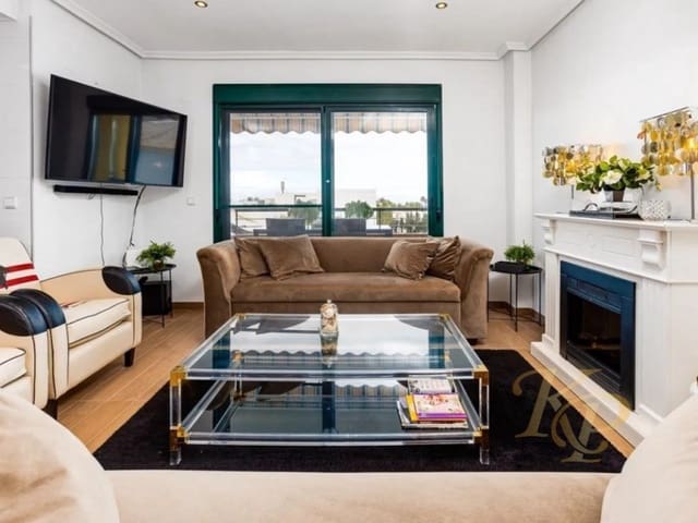 2 chambre Penthouse à vendre à Lomas de Campoamor - Las Ramblas, Orihuela avec piscine - 185 000 € (Ref: 9778003)