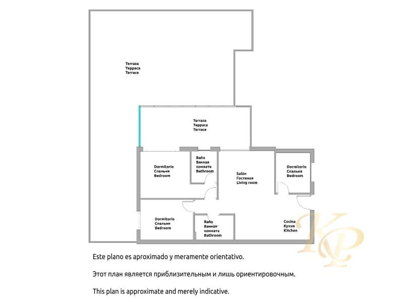 3 sovrum Lägenhet till salu i Orihuela Costa med pool - 378 000 € (Ref: 9778007)