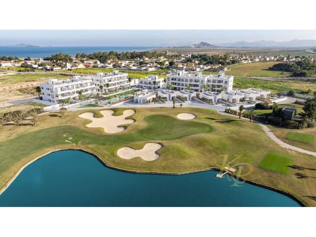 3 quarto Apartamento para venda em Las Lomas de Rame - Bahía Bella, Los Alcázares com piscina - 309 900 € (Ref: 9797010)