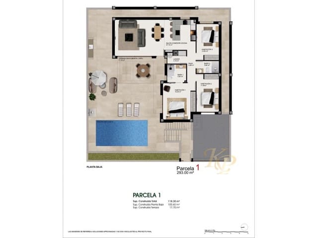 3 quarto Moradia para venda em Benijófar com piscina - 650 000 € (Ref: 9822719)