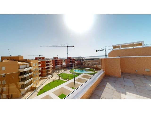 3 sovrum Takvåning till salu i El Edén, Guardamar del Segura med pool - 344 900 € (Ref: 9833823)