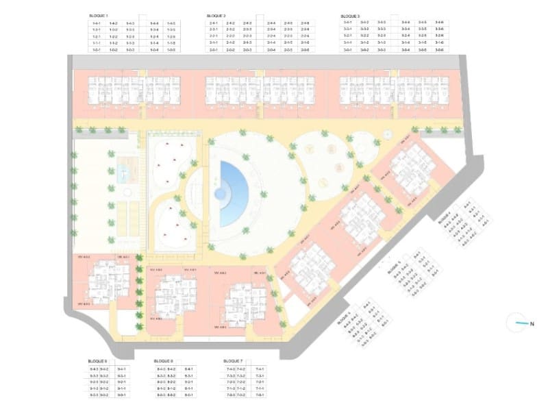 3 sovrum Takvåning till salu i Guardamar del Segura med pool - 344 900 € (Ref: 9833823)