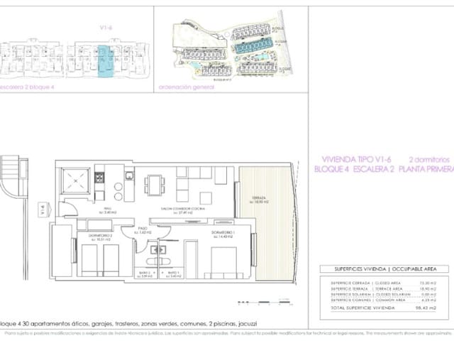 2 sypialnia Apartament na sprzedaż w La Zenia, Orihuela z basenem - 365 000 € (Ref: 9891995)