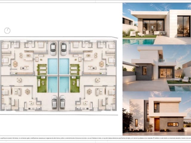 3 soveværelse Villa til salg i Pilar de la Horadada ciudad, Pilar de la Horadada med swimmingpool - € 475.000 (Ref: 9894151)