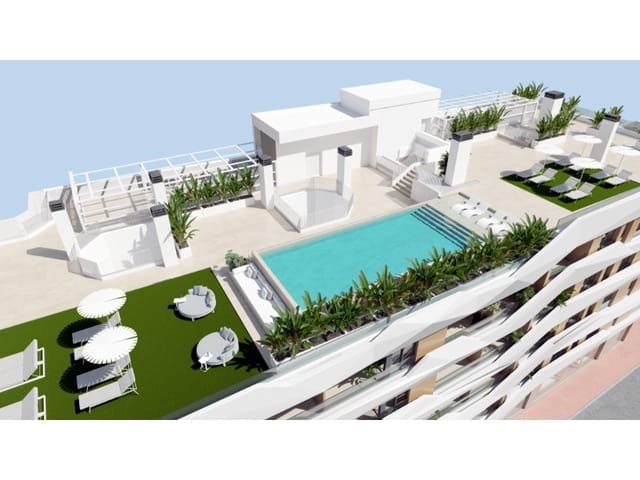 Ático de 3 habitaciones en Guardamar Playa, Guardamar del Segura en venta con piscina - 431.000 € (Ref: 9894153)