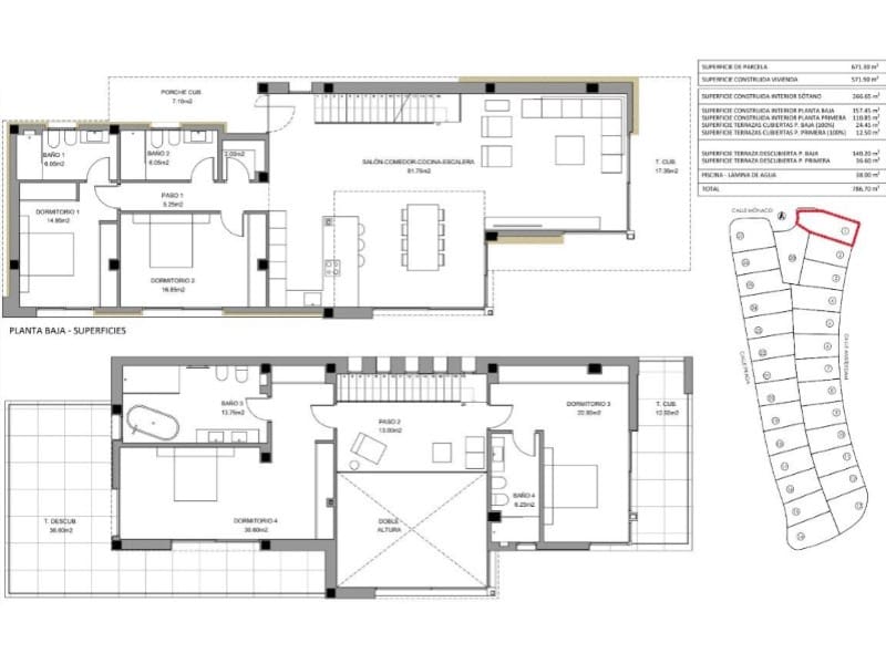 4 soveværelse Villa til salg i Finestrat med swimmingpool - € 2.195.000 (Ref: 9907025)