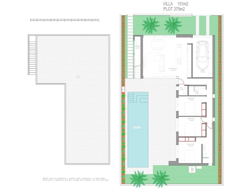 3 bedroom Villa for sale in Los Alcazares with pool - € 739,900 (Ref: 9907028)
