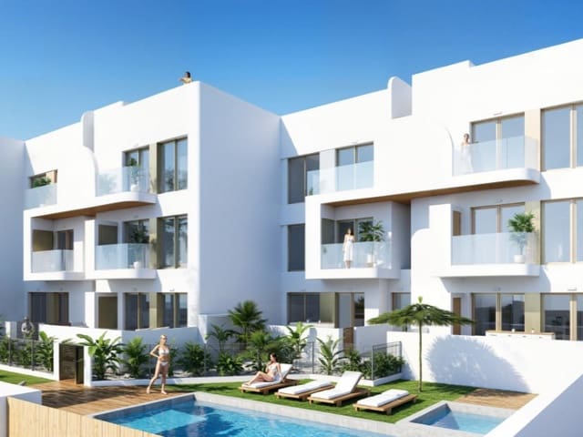 3 soveværelse Lejlighed til salg i Las Lomas de Rame - Bahía Bella, Los Alcázares med swimmingpool - € 319.900 (Ref: 9998515)