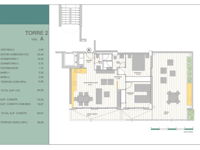 Apartamento de 2 habitaciones en El Raso en venta con piscina - 355.000 € (Ref: 9998534)