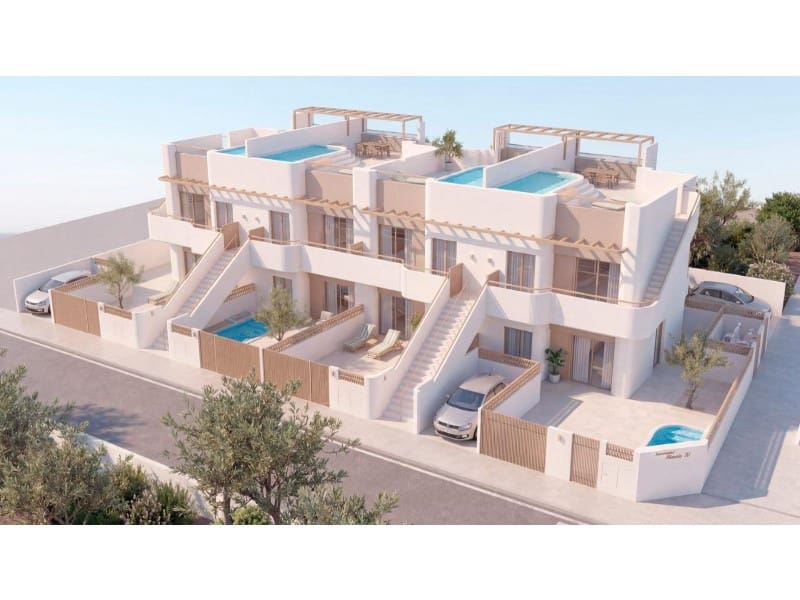 2 soverom Bungalow til salgs i Pilar de la Horadada med svømmebasseng - € 274 900 (Ref: 9998536)