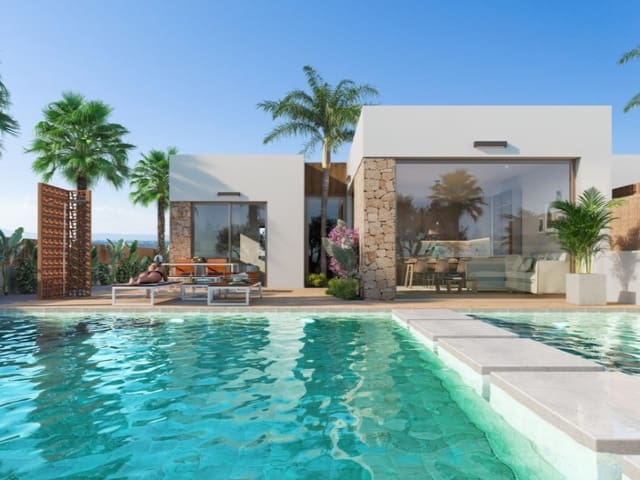 3 chambre Villa/Maison à vendre à Las Lomas de Rame - Bahía Bella, Los Alcázares avec piscine - 645 000 € (Ref: 9998553)