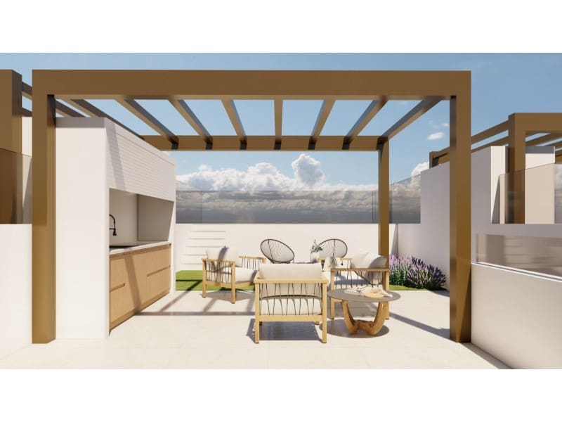 2 slaapkamer Bungalow te koop in San Pedro del Pinatar met zwembad - € 329.900 (Ref: 9998554)