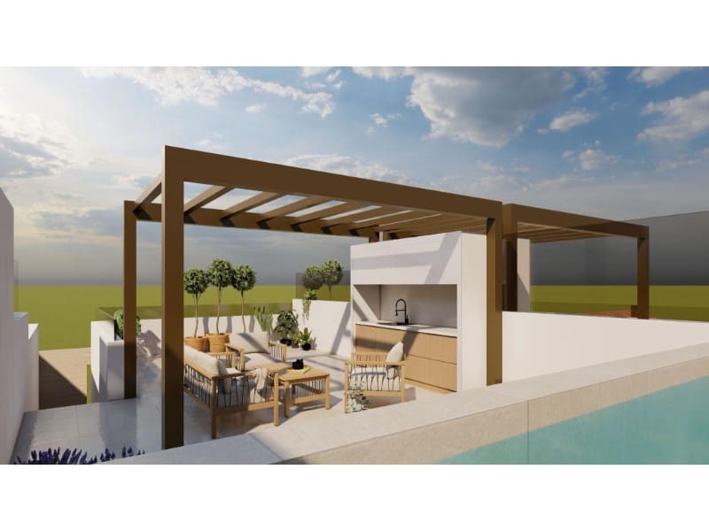 2 slaapkamer Bungalow te koop in San Pedro del Pinatar met zwembad - € 329.900 (Ref: 9998554)