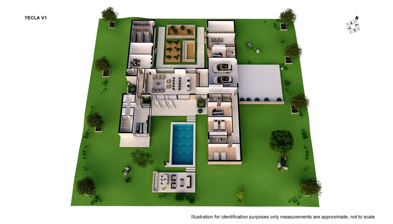 6 chambre Villa/Maison à vendre à Yecla avec piscine garage - 800 000 € (Ref: 10009229)