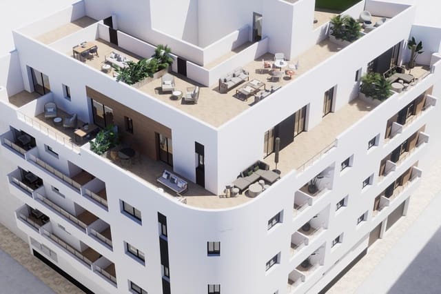 1 soveværelse Penthouse til salg i Centro, Torrevieja med garage - € 229.000 (Ref: 10011582)