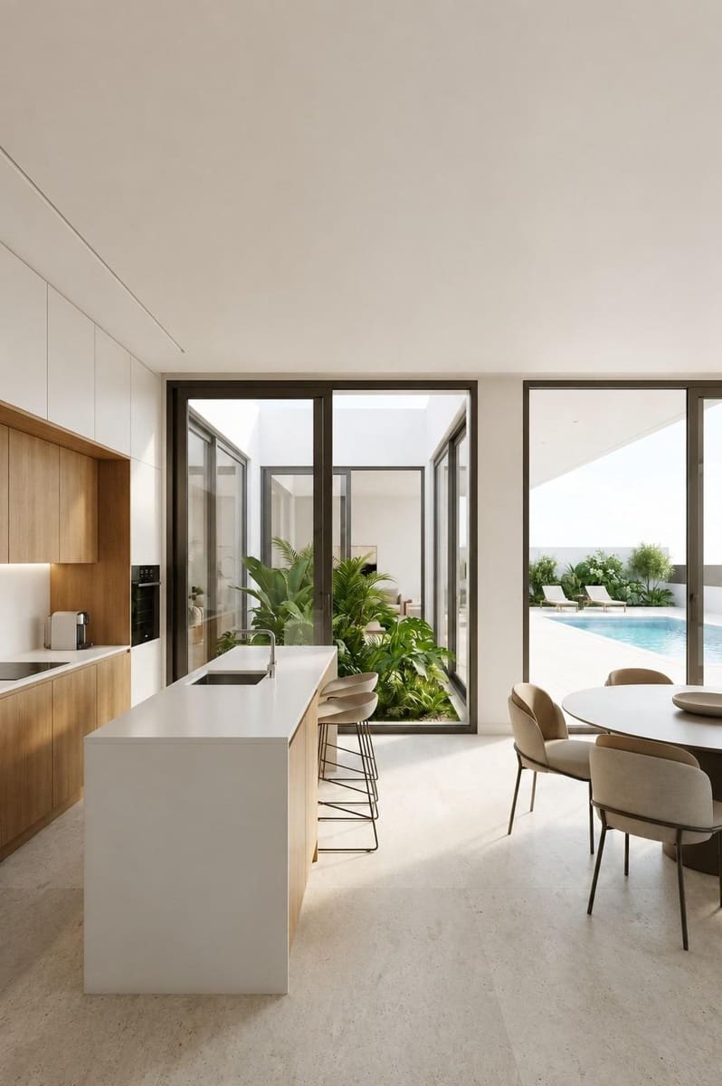 Chalet de 3 habitaciones en Pinoso en venta con piscina garaje - 552.567 € (Ref: 10017630)