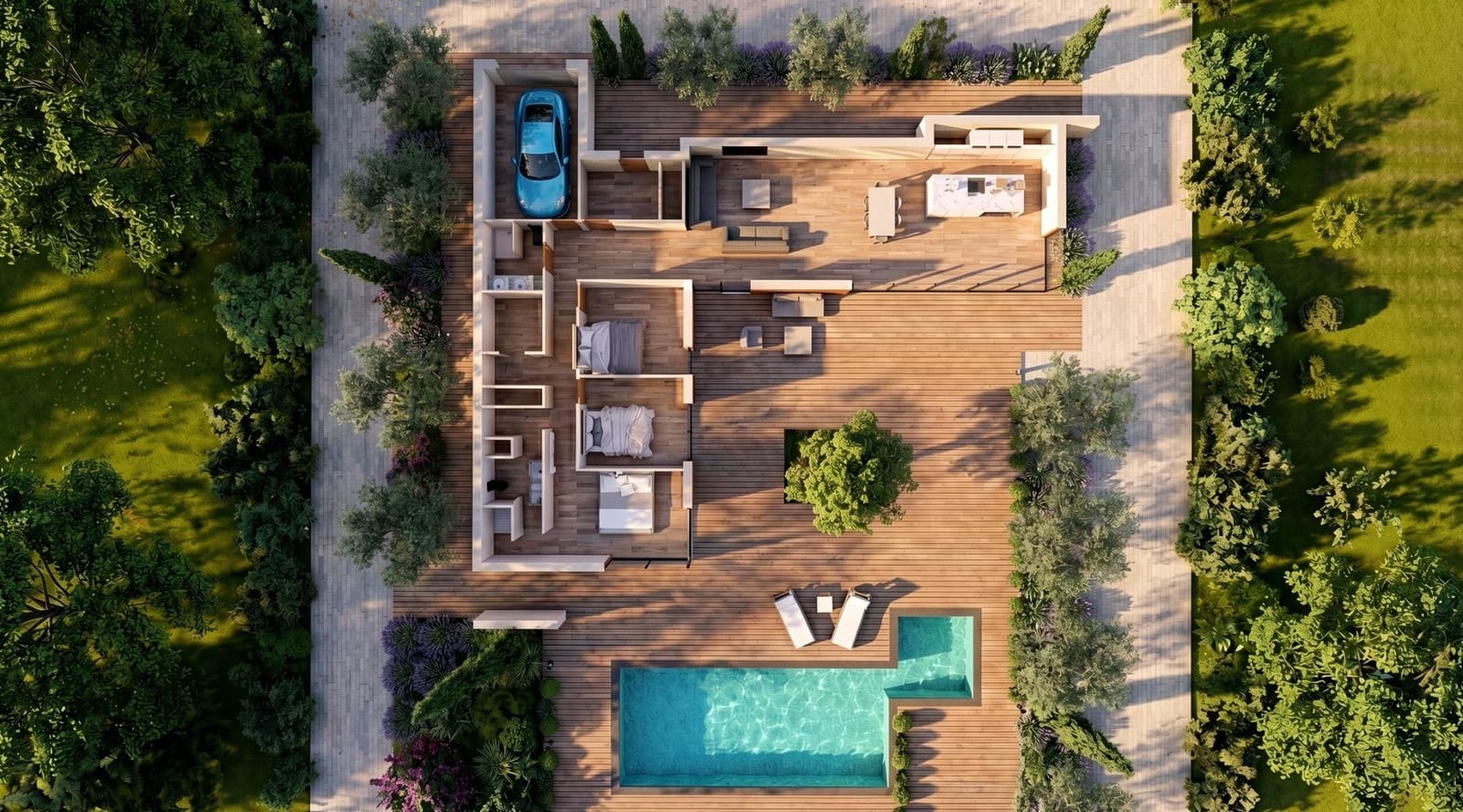 Chalet de 3 habitaciones en Pinoso en venta con piscina garaje - 552.567 € (Ref: 10017630)