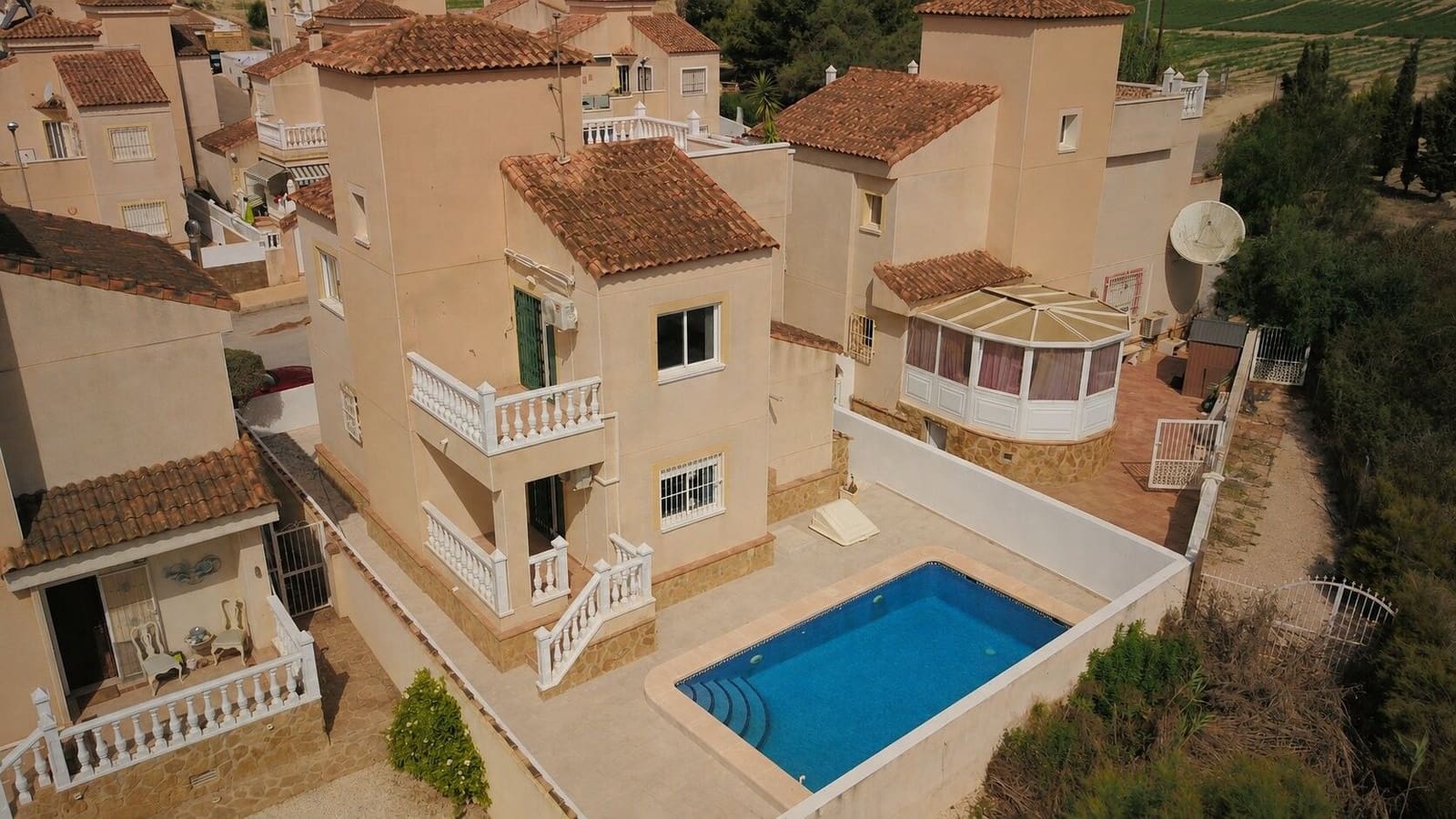 3 soverom Villa til salgs i San Miguel de Salinas med svømmebasseng - € 250 000 (Ref: 10022602)