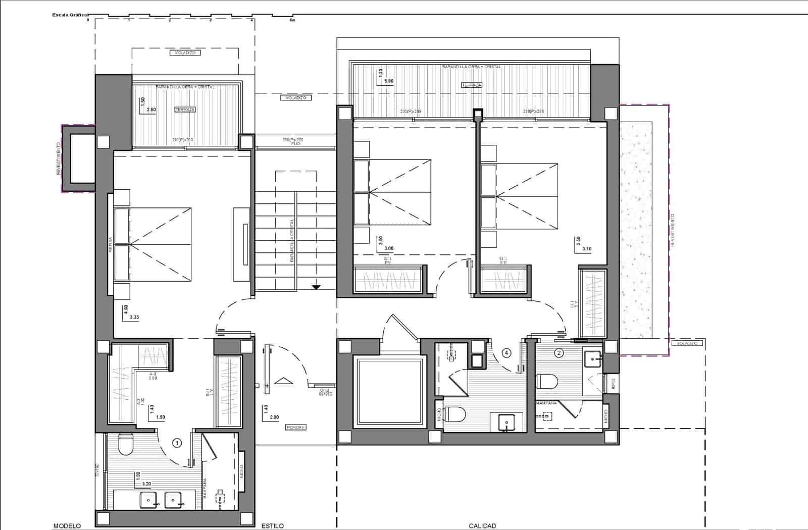 3 makuuhuone Huvila myytävänä paikassa Benitachell / Benitatxell mukana uima-altaan - 2 800 000 € (Ref: 10062154)