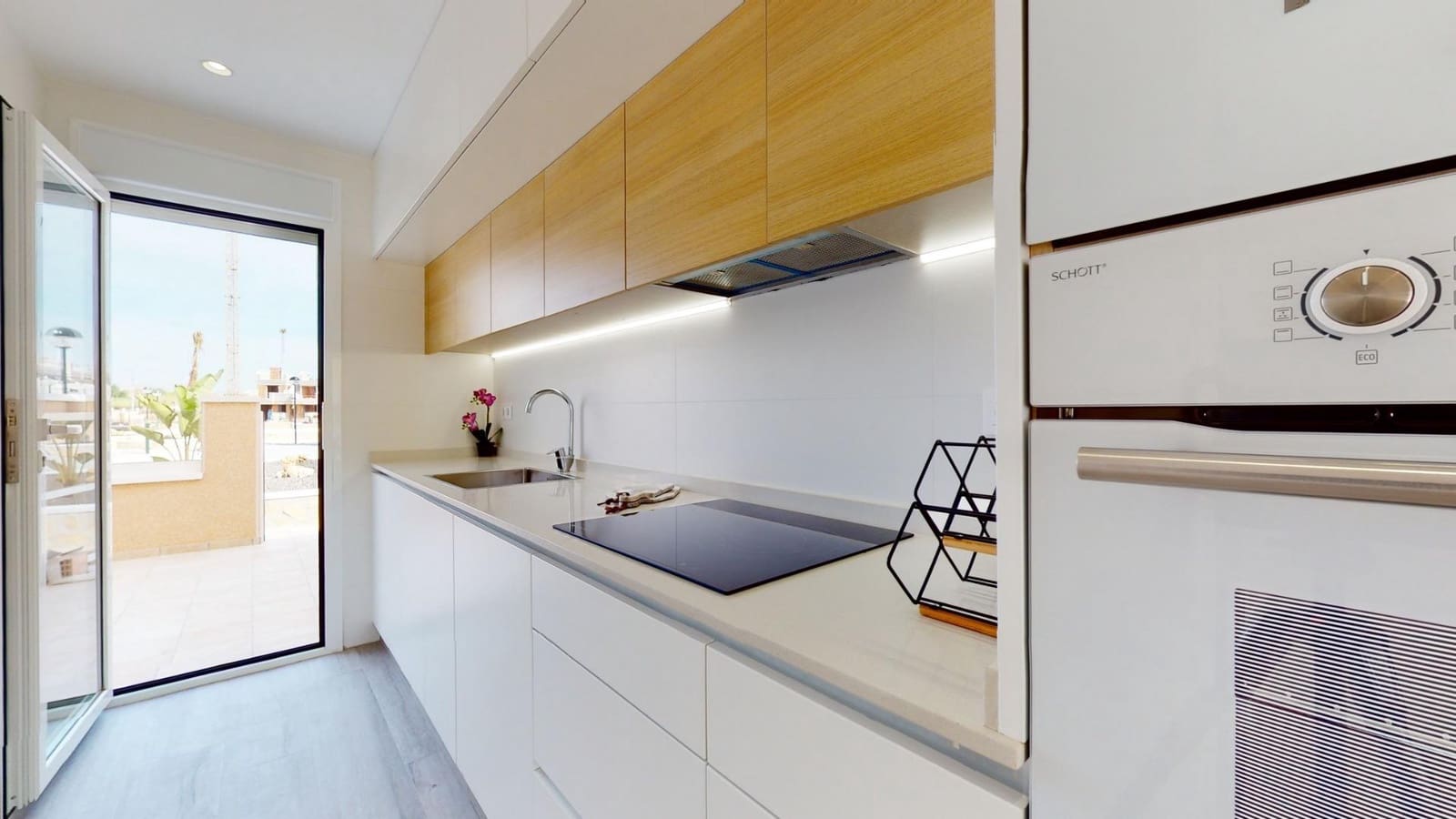 3 quarto Moradia Geminada para venda em Pilar de la Horadada com piscina - 379 900 € (Ref: 10078256)