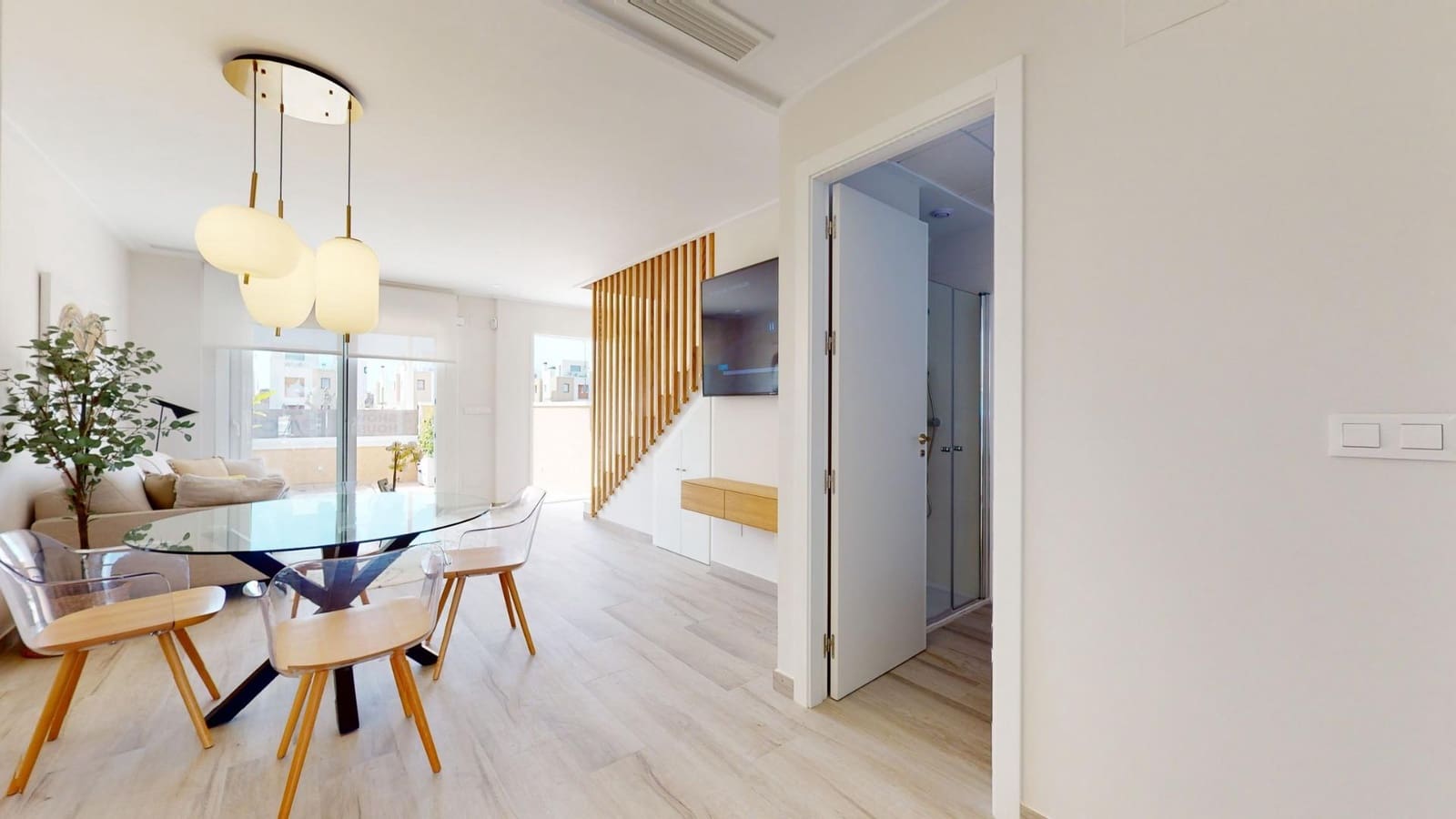 3 quarto Moradia Geminada para venda em Pilar de la Horadada com piscina - 379 900 € (Ref: 10078256)