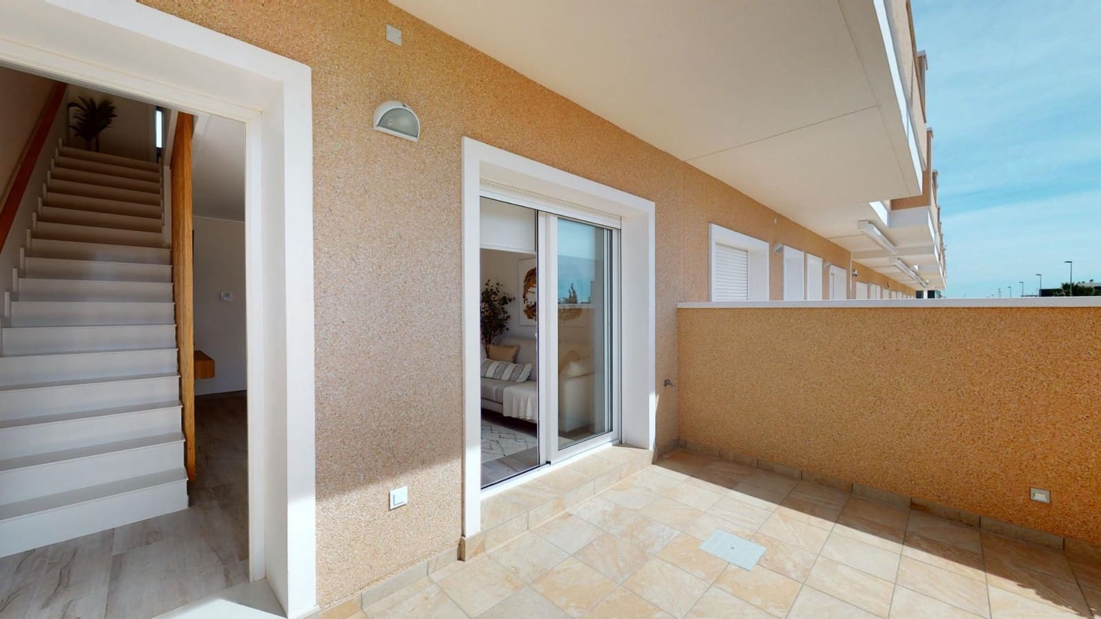 3 quarto Moradia Geminada para venda em Pilar de la Horadada com piscina - 379 900 € (Ref: 10078256)