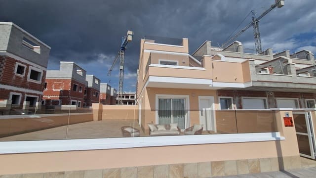 3 chambre Villa/Maison Semi-Mitoyenne à vendre à Pilar de la Horadada avec piscine garage - 379 900 € (Ref: 10078256)