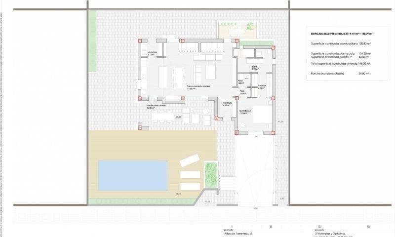3 Zimmer Villa zu verkaufen in Los Altos mit Pool Garage - 750.000 € (Ref: 4691356)