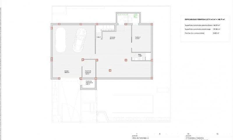3 Zimmer Villa zu verkaufen in Los Altos mit Pool Garage - 750.000 € (Ref: 4691356)