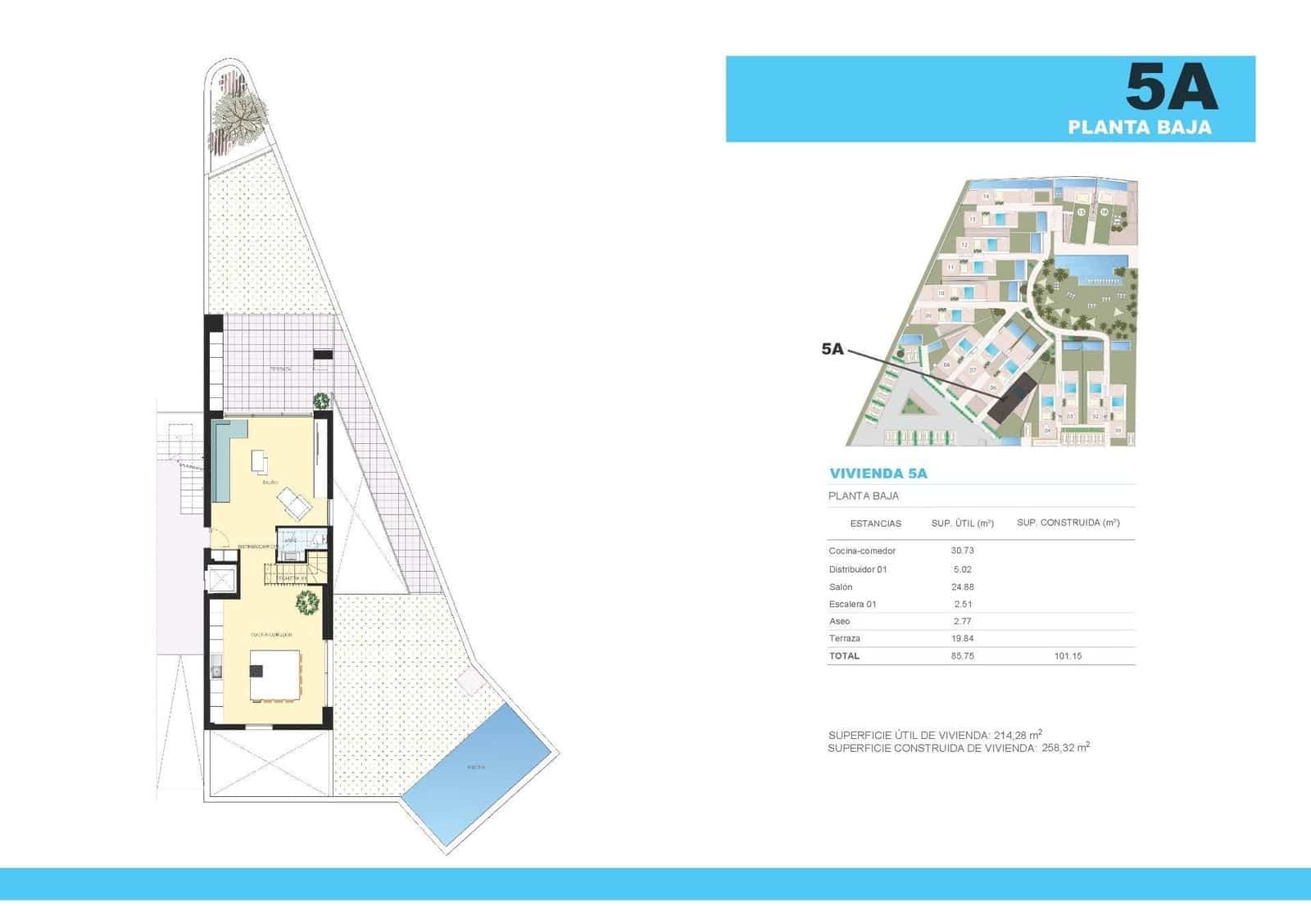 4 camera da letto Appartamento in vendita in Ciudad Quesada con piscina - 599.000 € (Rif: 6188285)