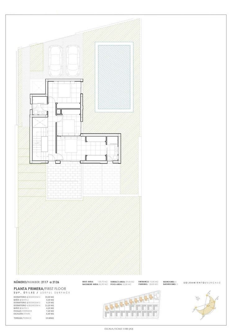 4 sypialnia Willa na sprzedaż w Algorfa z basenem - 679 000 € (Ref: 6188539)