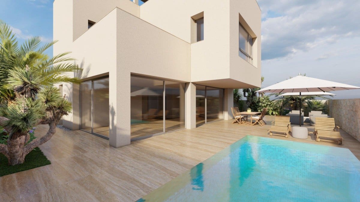Chalet de 3 habitaciones en Pilar de la Horadada en venta con piscina - 1.795.000 € (Ref: 6325553)